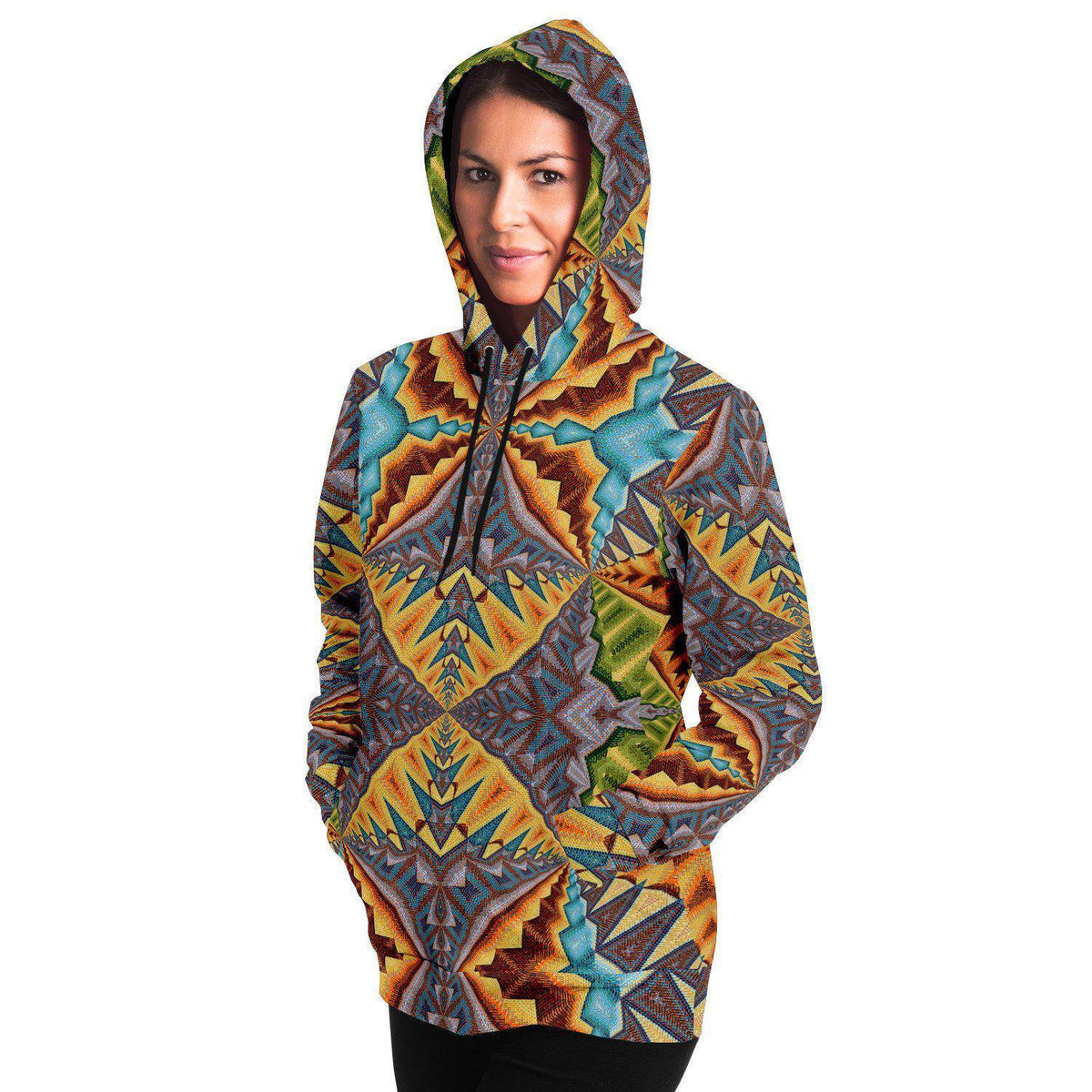 Sacred Geometry Trippy Mandala Hoodie