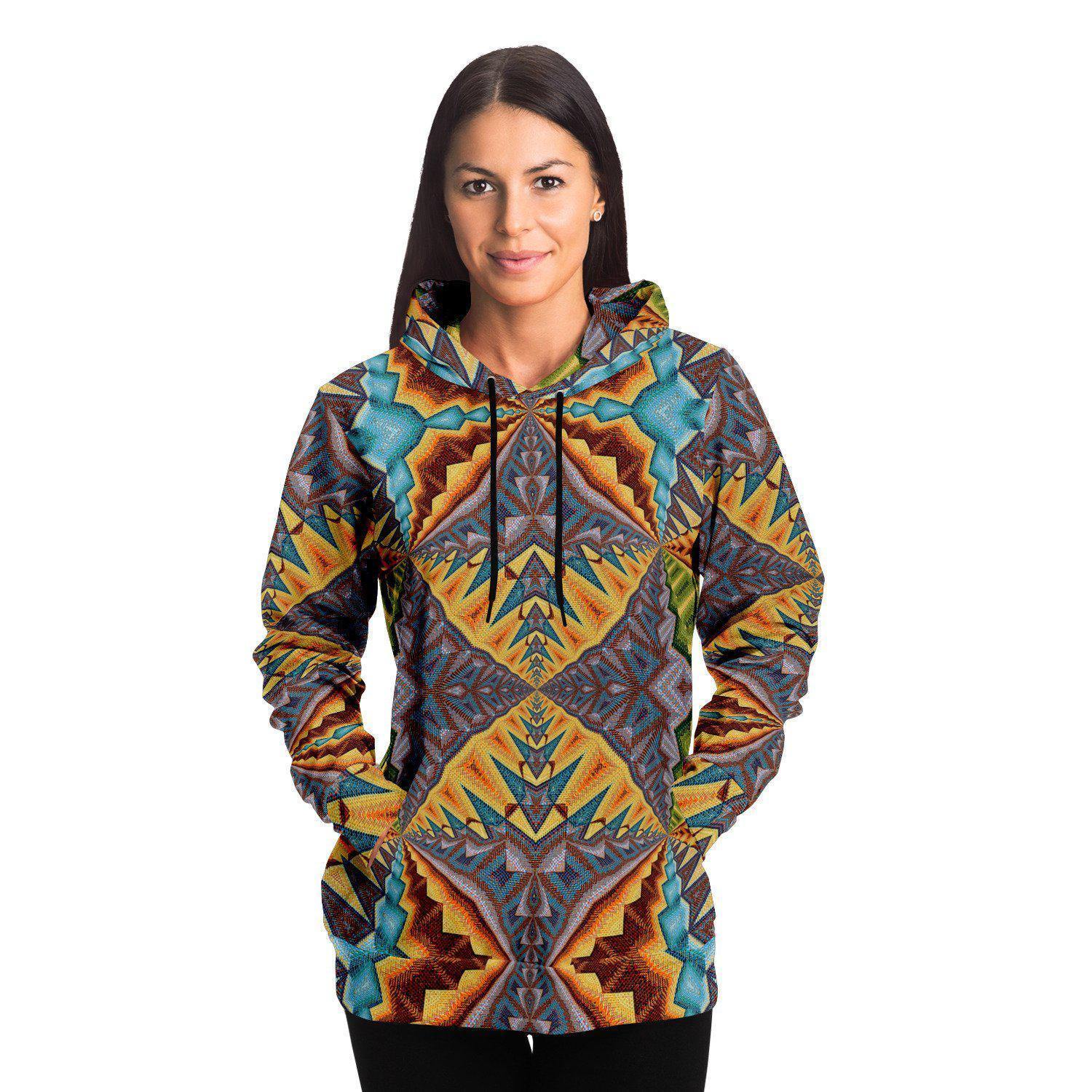 Sacred Geometry Trippy Mandala Hoodie
