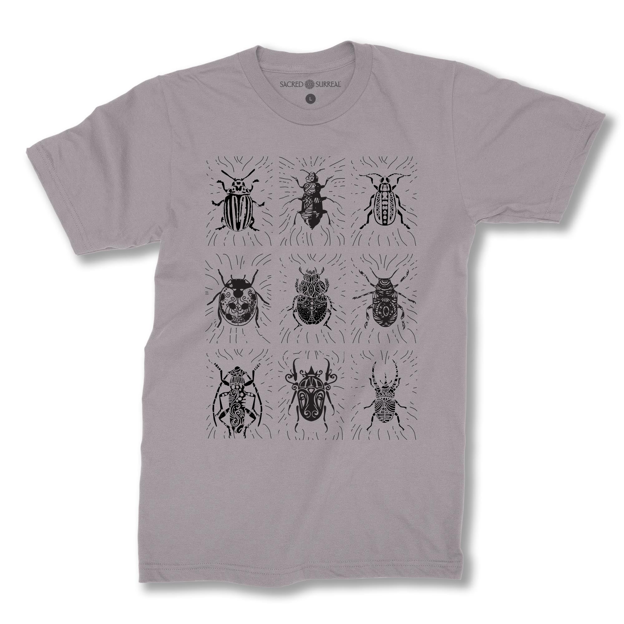T-Shirts XS / Storm Sacred Scarab | The Order of Coleoptera Entomology | Sacred Insect Beetle Art Tee T-Shirt