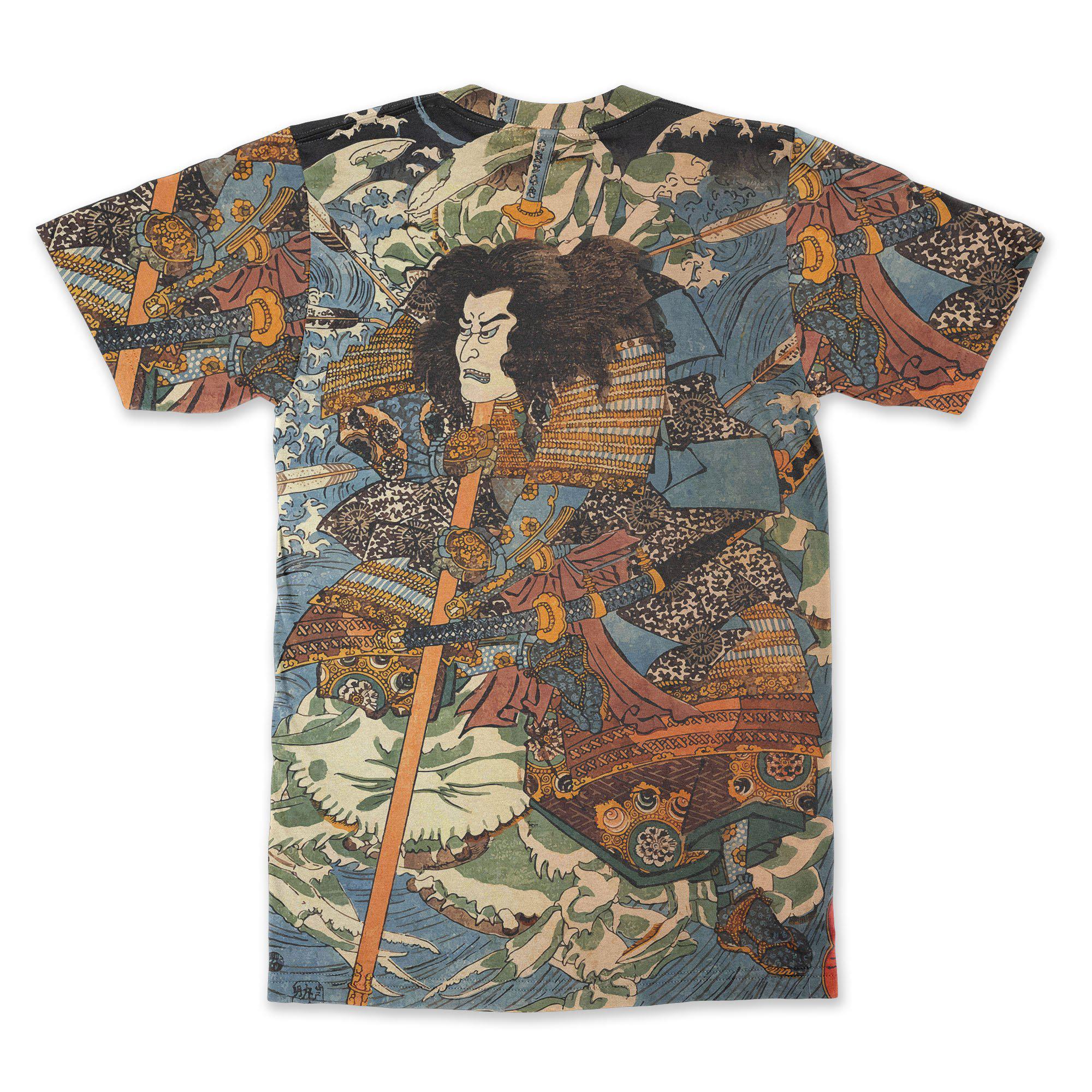 AOP T-Shirt XS Shimamura Takanori Riding The Waves T-Shirt