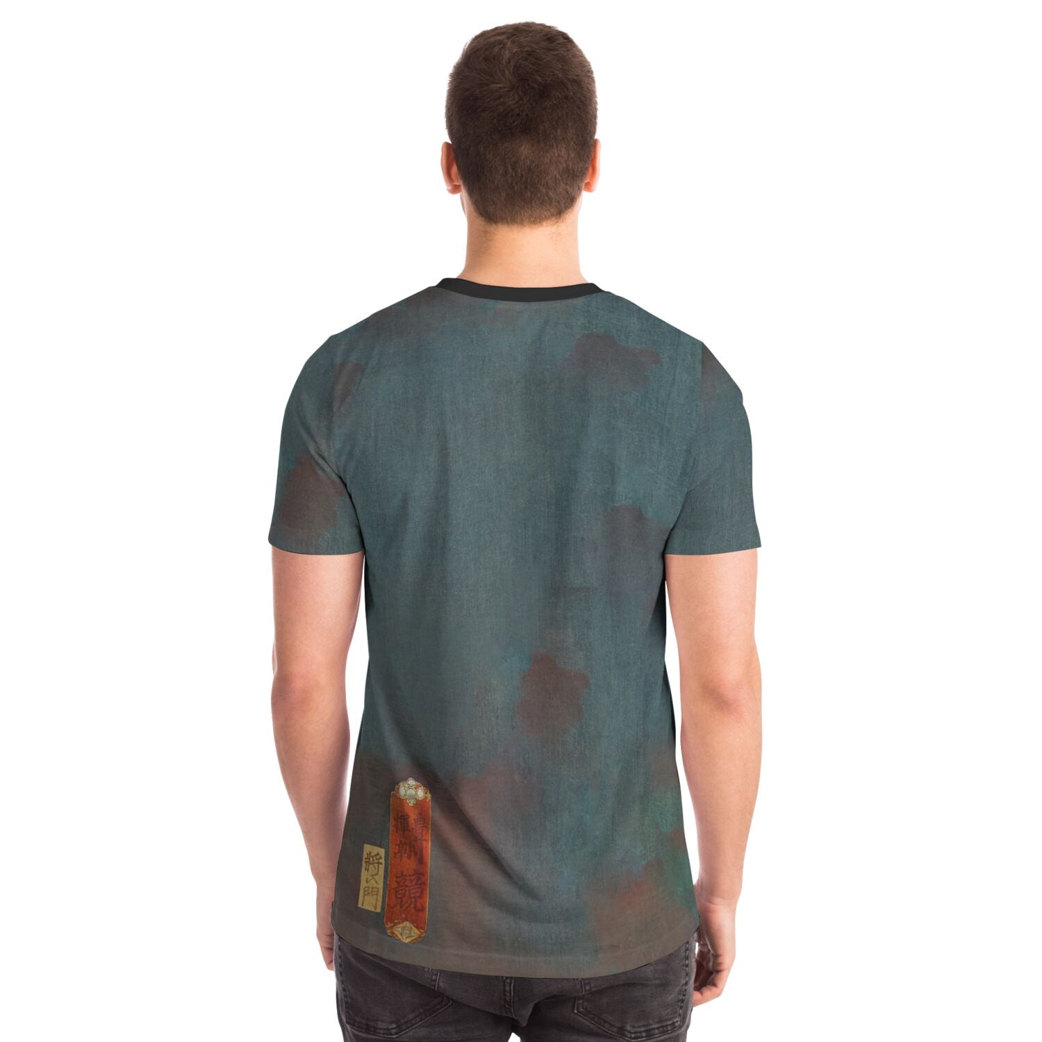 Supernatural Toad Shōgun Tarō Yoshikado | Toad Samurai, Frog Ronin, Japanese Warrior Ukiyo-e Graphic Art T-Shirt