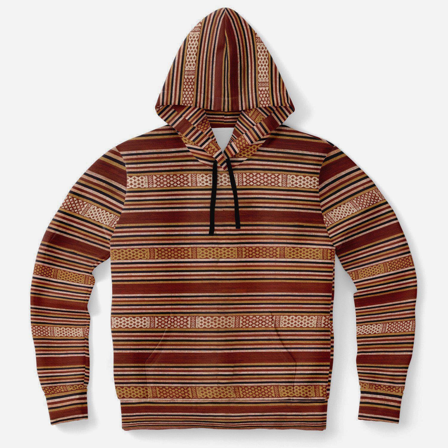 Tribal Hoodie XS Tai Khao (Laos) Trditional Design | Unisex Tribal Lao Hoodie