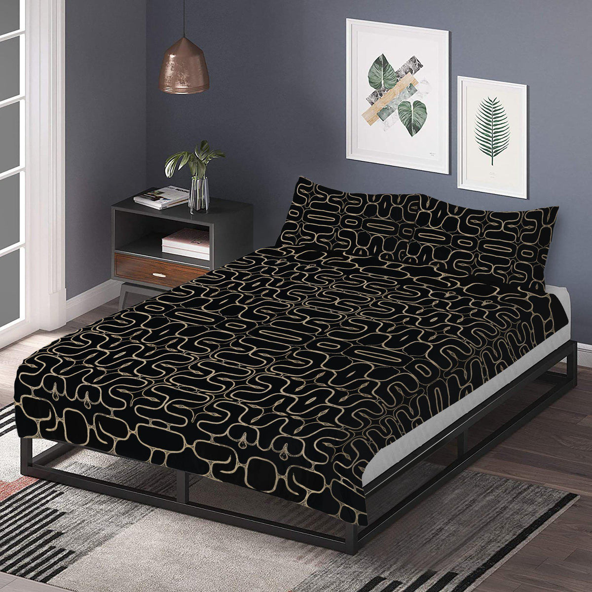 Tenpyo-Ogumo Inspired Bedding Set