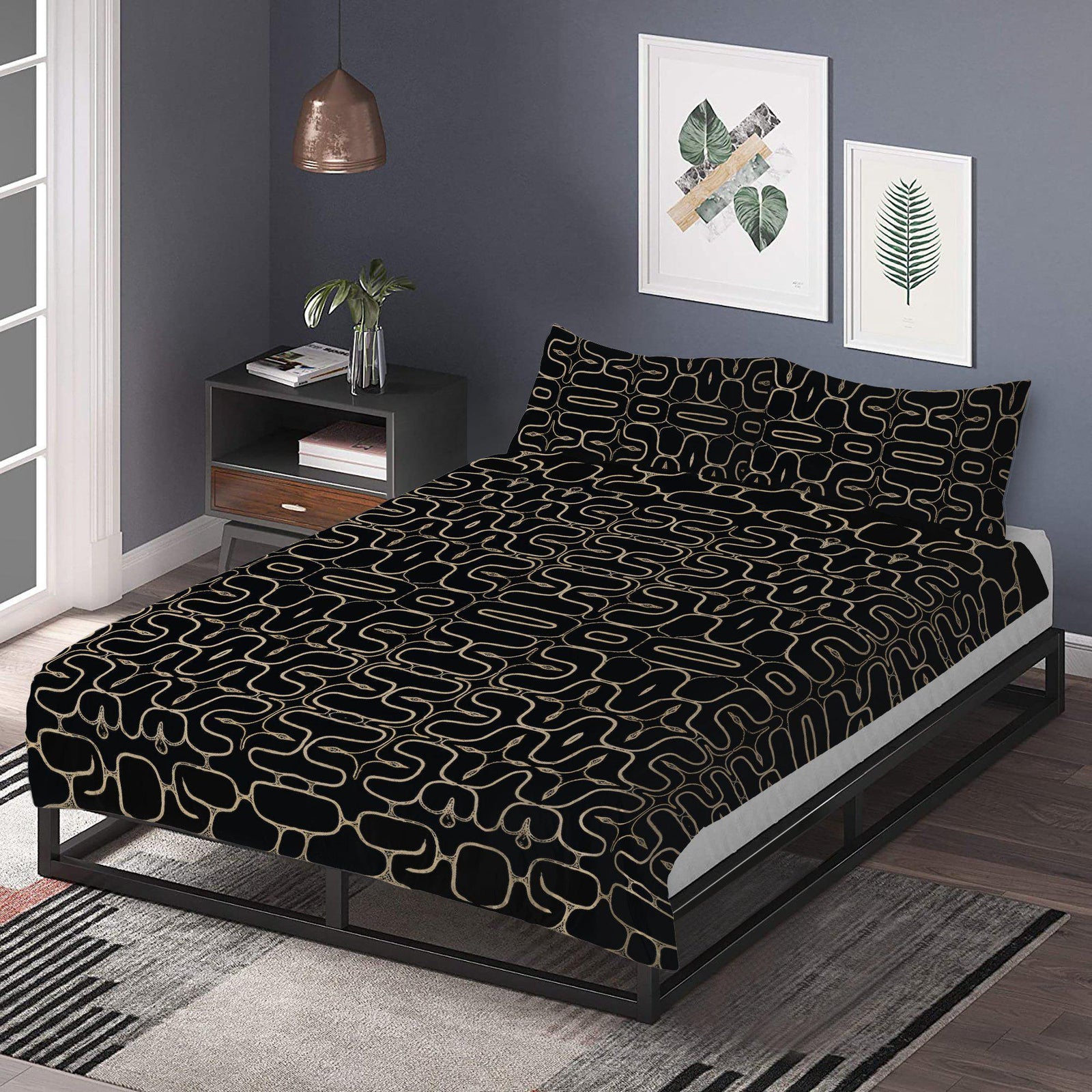 Tenpyo-Ogumo Inspired Bedding Set