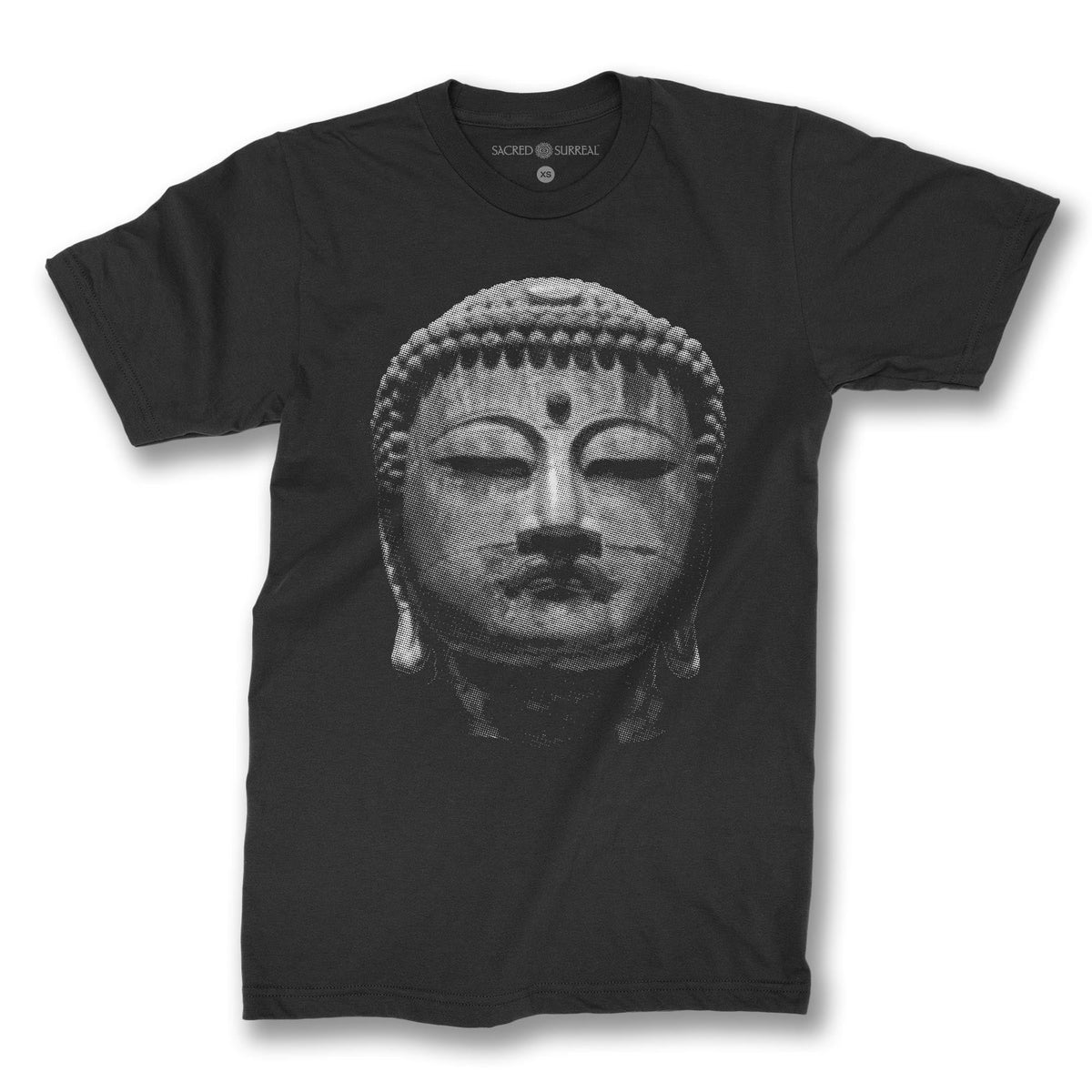 The Great Buddha of Kamakura | Japanese Protection Deity | Amitabha Nembutsu Mantra | Vintage Buddhist Gift | Graphic Art T-Shirt Tee