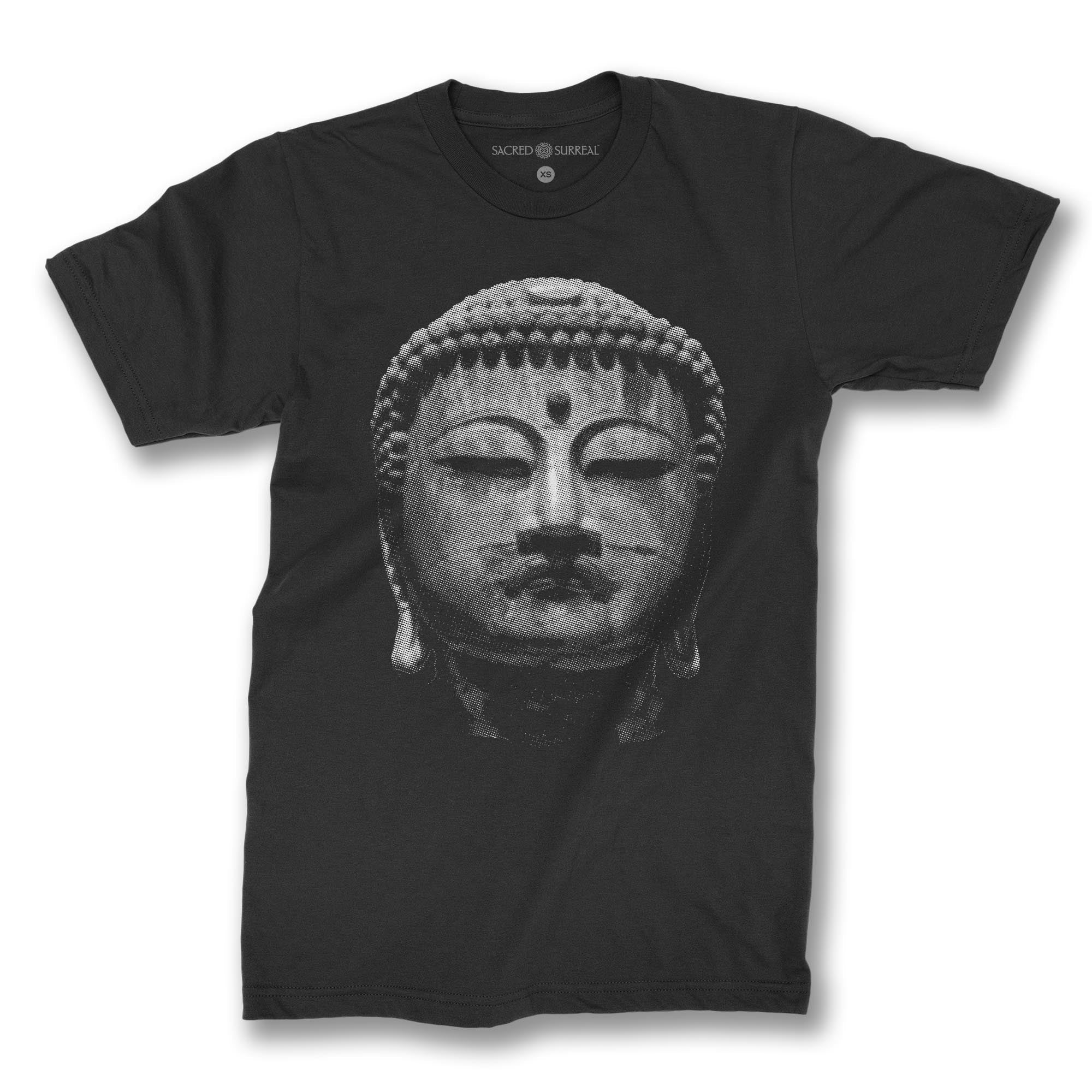 T-Shirts S / Black The Great Buddha of Kamakura | Japanese Protection Deity | Amitabha Nembutsu Mantra | Vintage Buddhist Gift | Graphic Art T-Shirt Tee