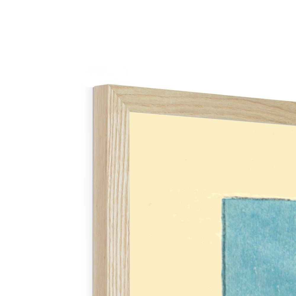 The Great Buddha of Kamakura (Kawase Hasui) Japanese Edo Woodblock Ukiyo-E Framed Art Print