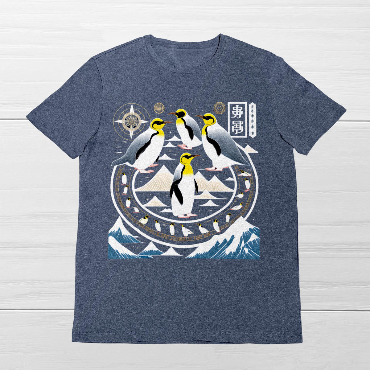 The Year of the Penguin | Alternative Chinese Zodiac, Astrology, I Ching Divination | Cute Kawaii Conservation Graphic Art T-Shirt
