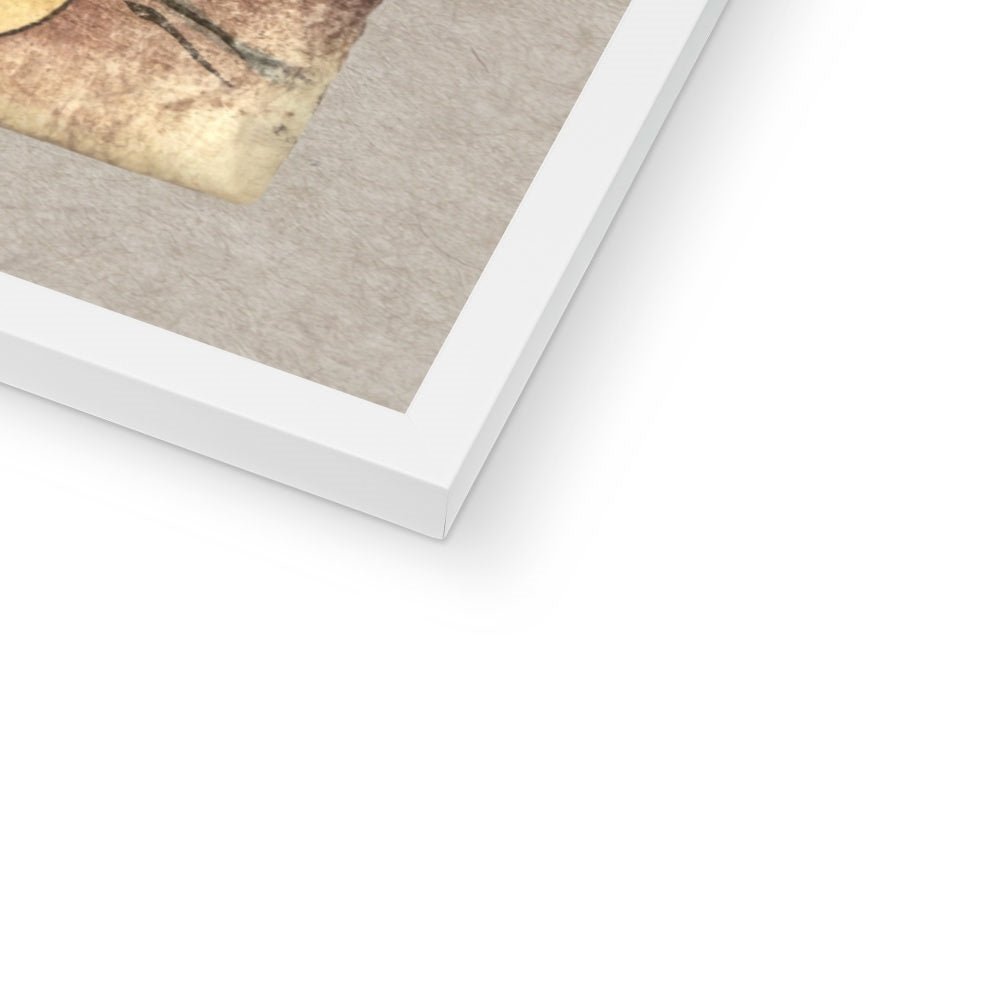 Tiger and Dragon (Yin and Yang) Japanese Mythology, Kuniyoshi Ukiyo-e Antique Serpent Wood Block Yokai Asian Decor Framed Art Print