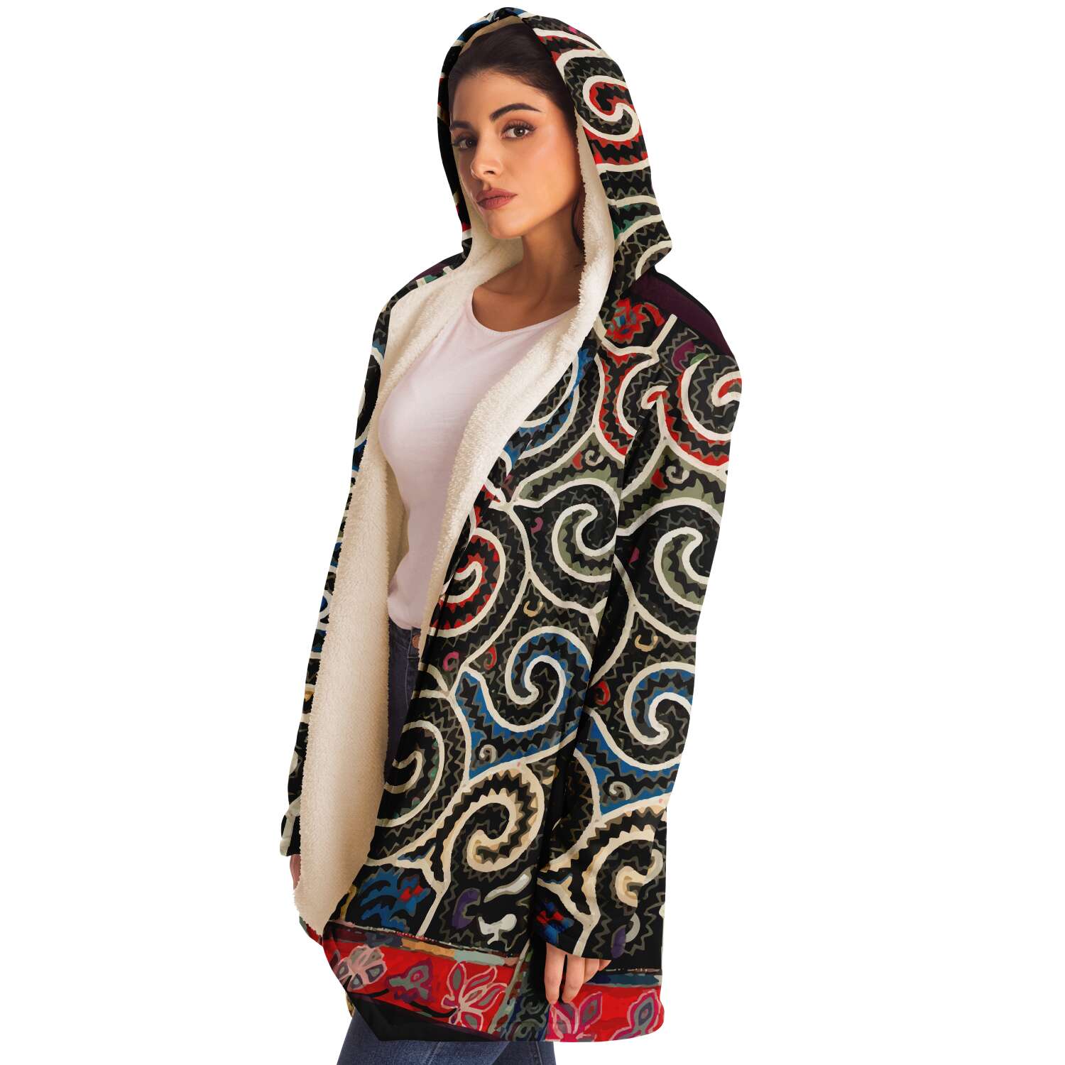 TRADITIONAL MIAO  Unisex Dream Cloak