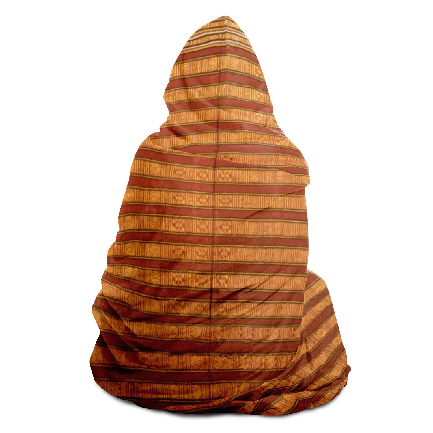 Traditional Silk Design Hooded Blanket (Bhutan)