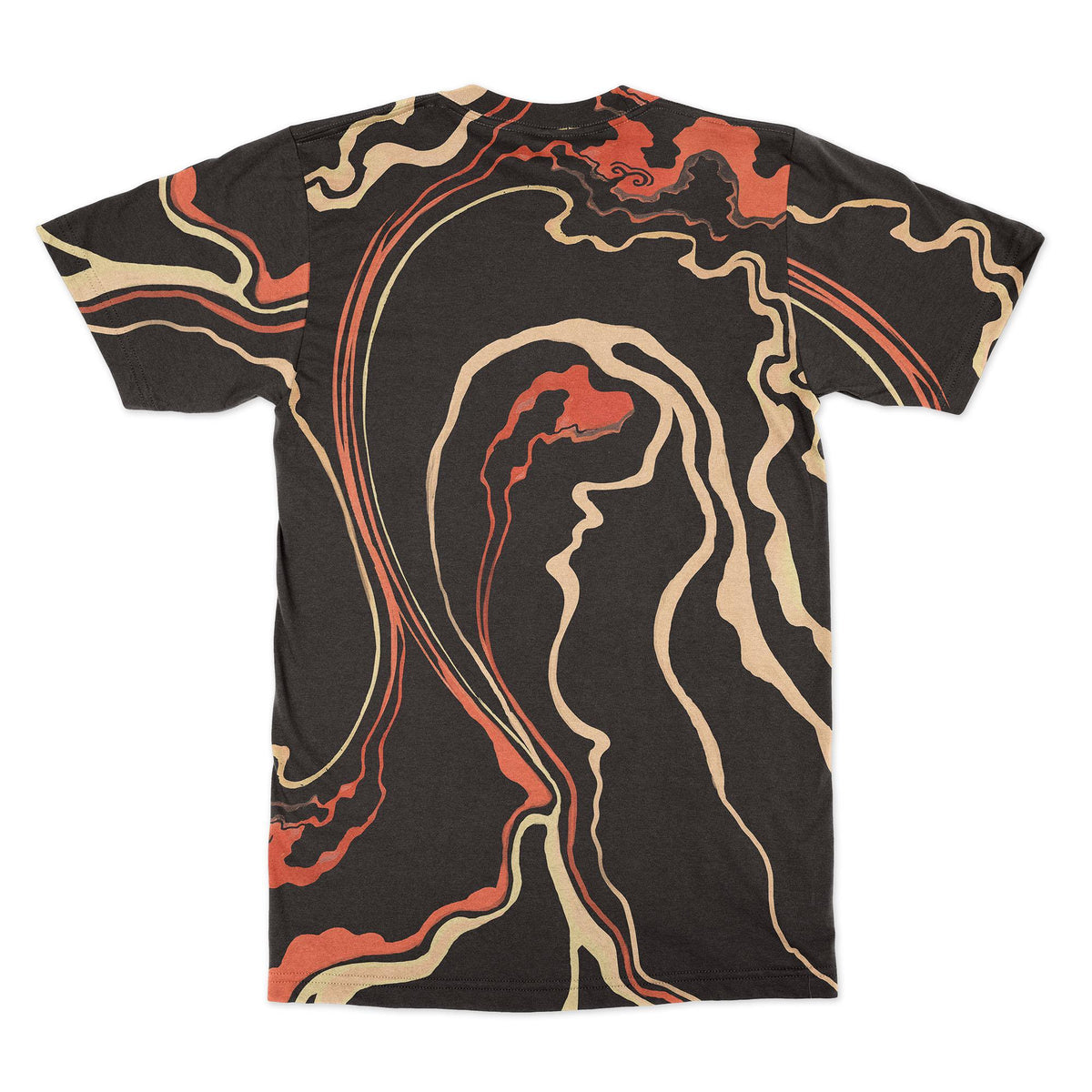 Usui Matagorô Kills a Giant Ape in the Hida Mountains Ukyo-e Samurai Vintage Ronin Japanese Fine Art T-Shirt