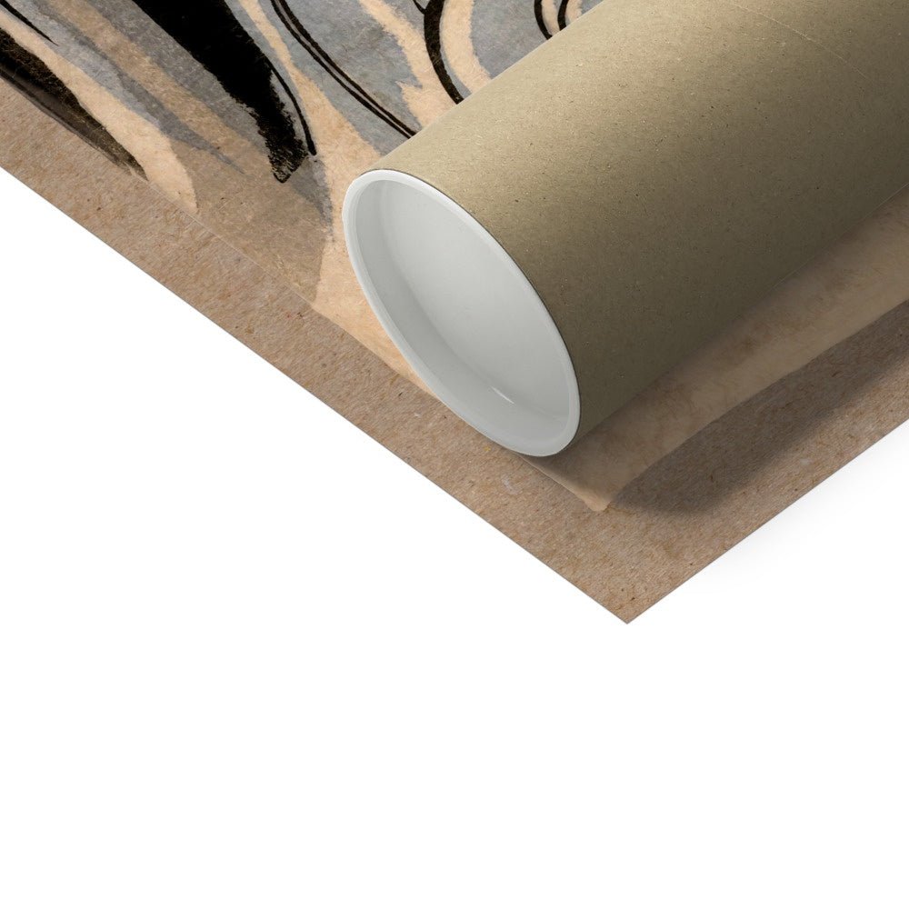 Utagawa Kuniyoshi Dragon: Japanese Mythology Ukiyo-e Antique Serpent (Gift for Him) Woodblock Ukiyo-e Yokai Folklore Fine Art Print