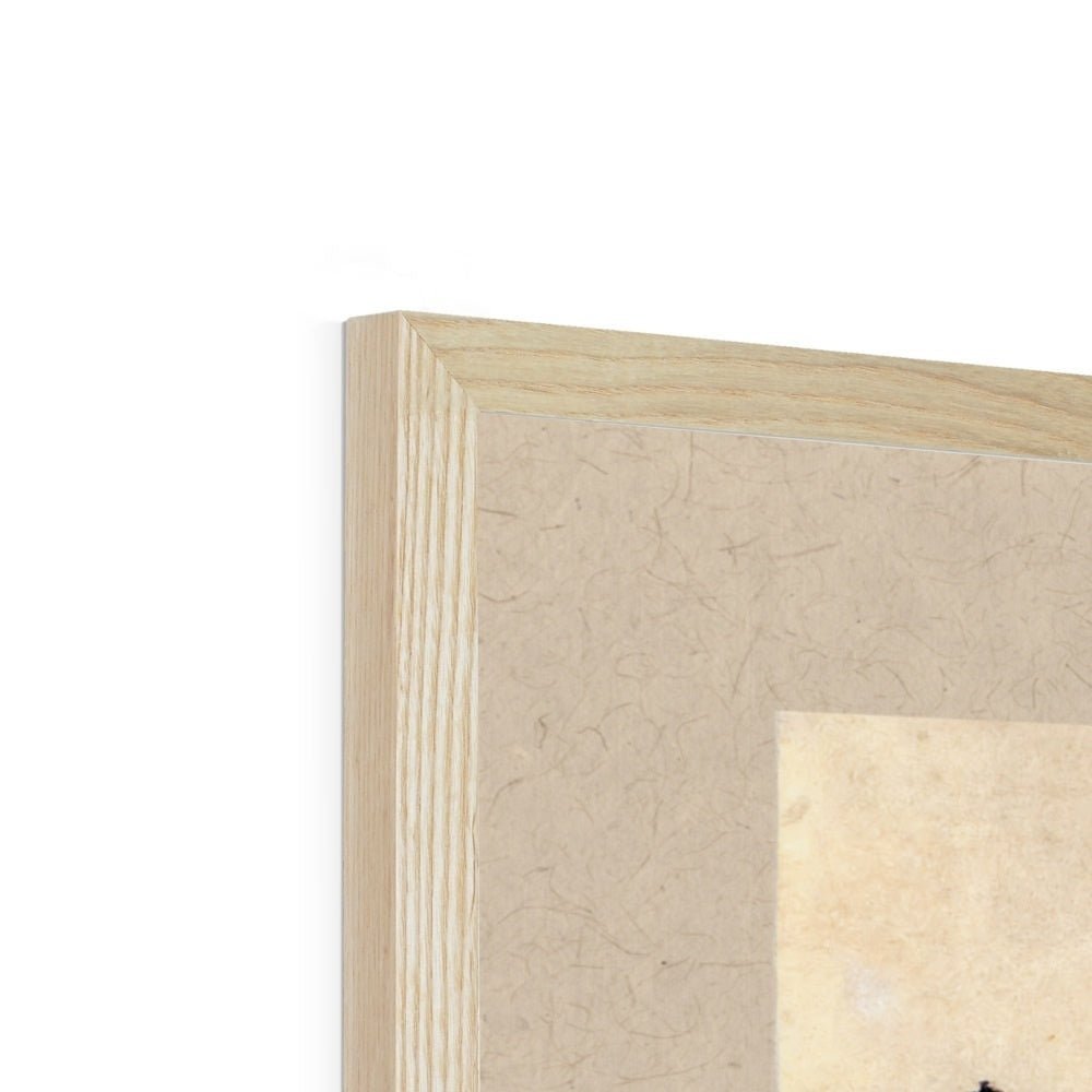 Utagawa Kuniyoshi: Jiraya fighting Orochimaru Japanese Ukiyo-e Samurai Ronin Frog Toad Decor Antique Asian Framed Art Print