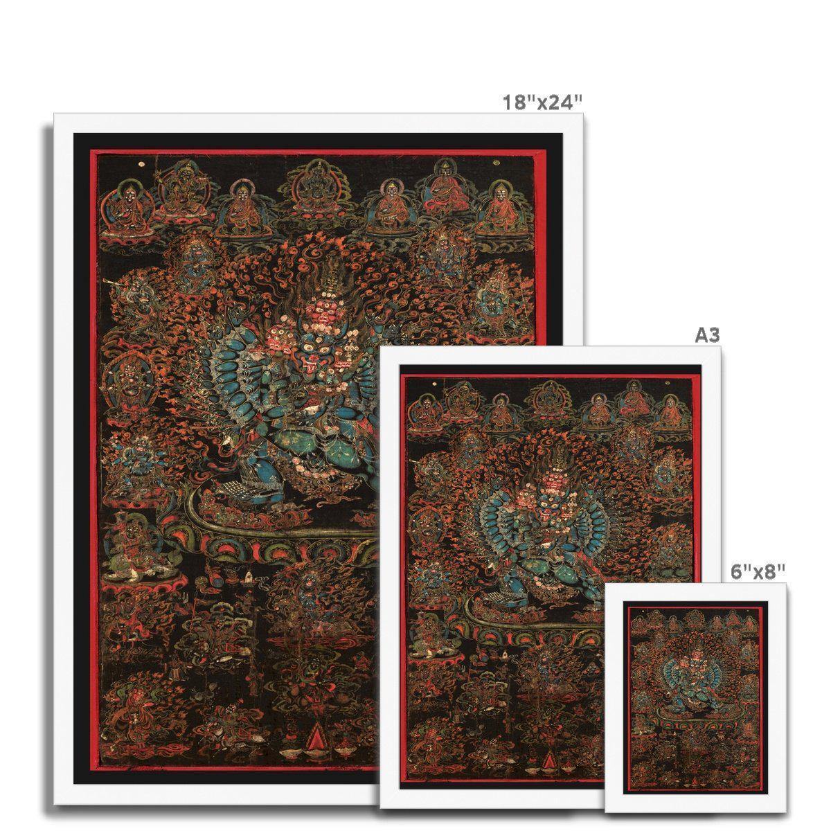 Framed Print Vajrabhairava, 18th Century Tibet | Framed Print