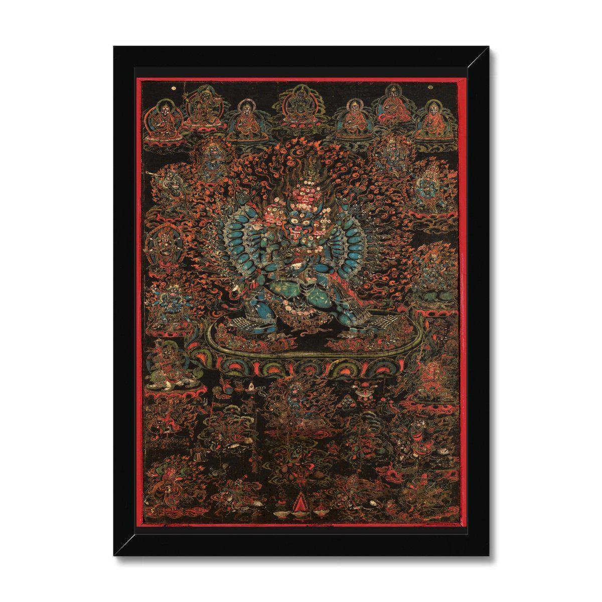 Vajrabhairava, 18th Century Tibet | Framed Print