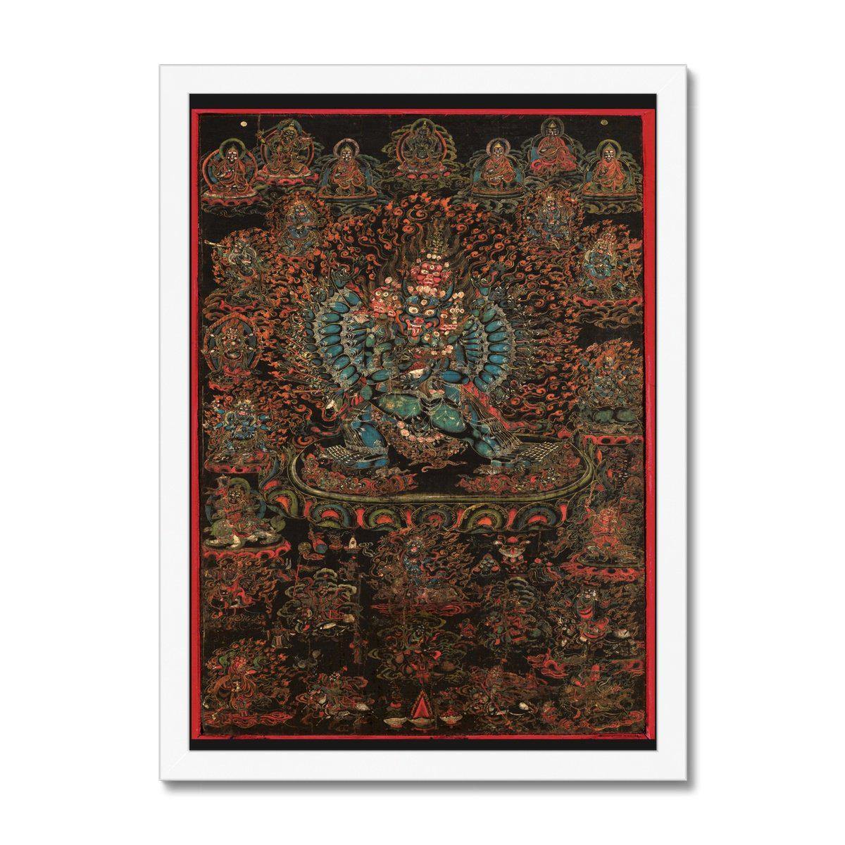 Vajrabhairava, 18th Century Tibet | Framed Print