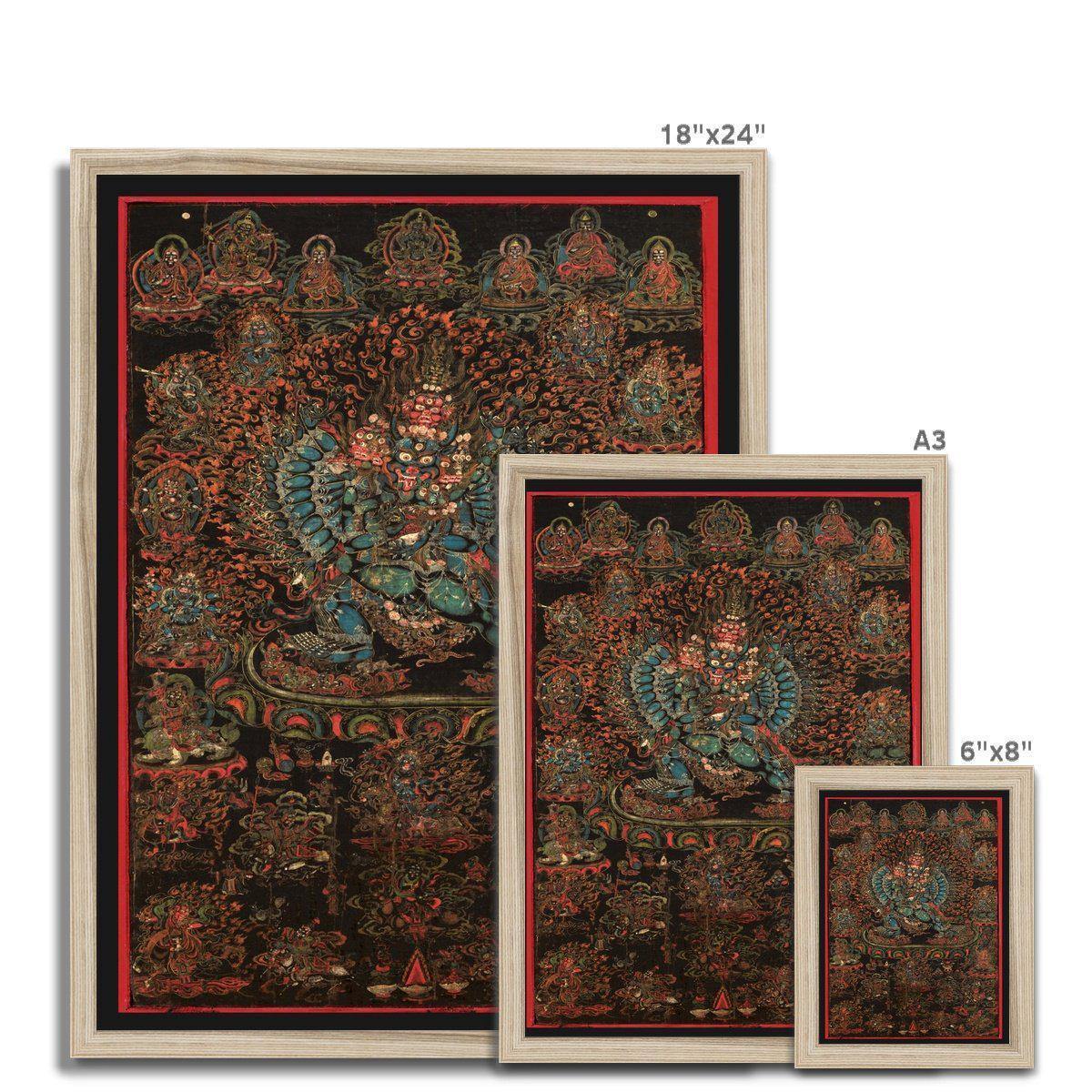 Framed Print Vajrabhairava, 18th Century Tibet | Framed Print