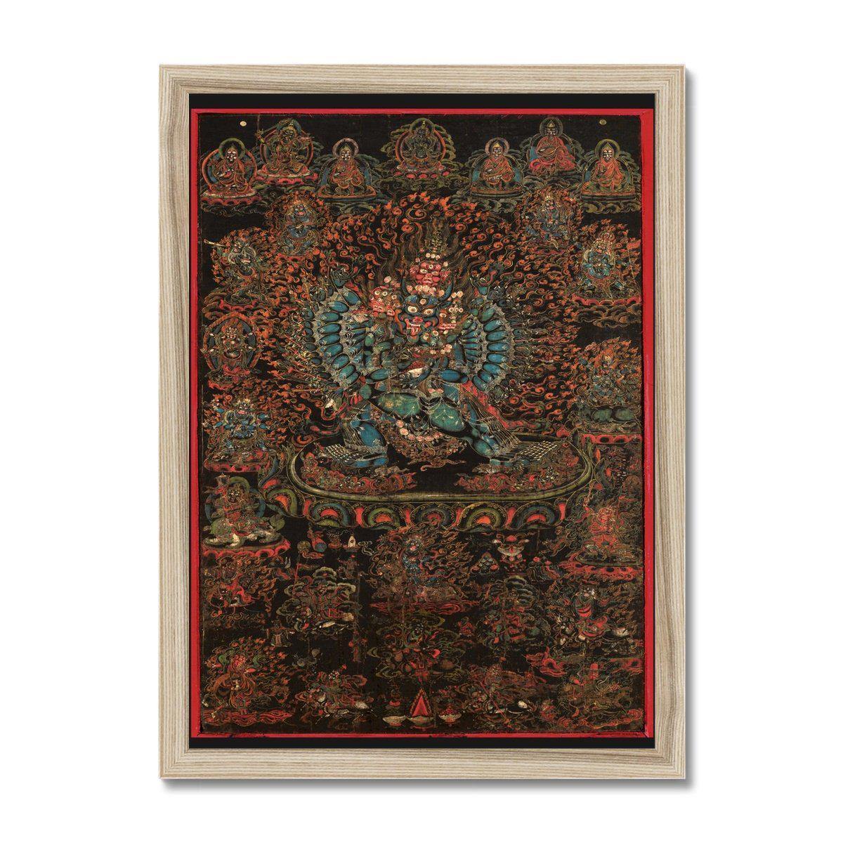 Vajrabhairava, 18th Century Tibet | Framed Print