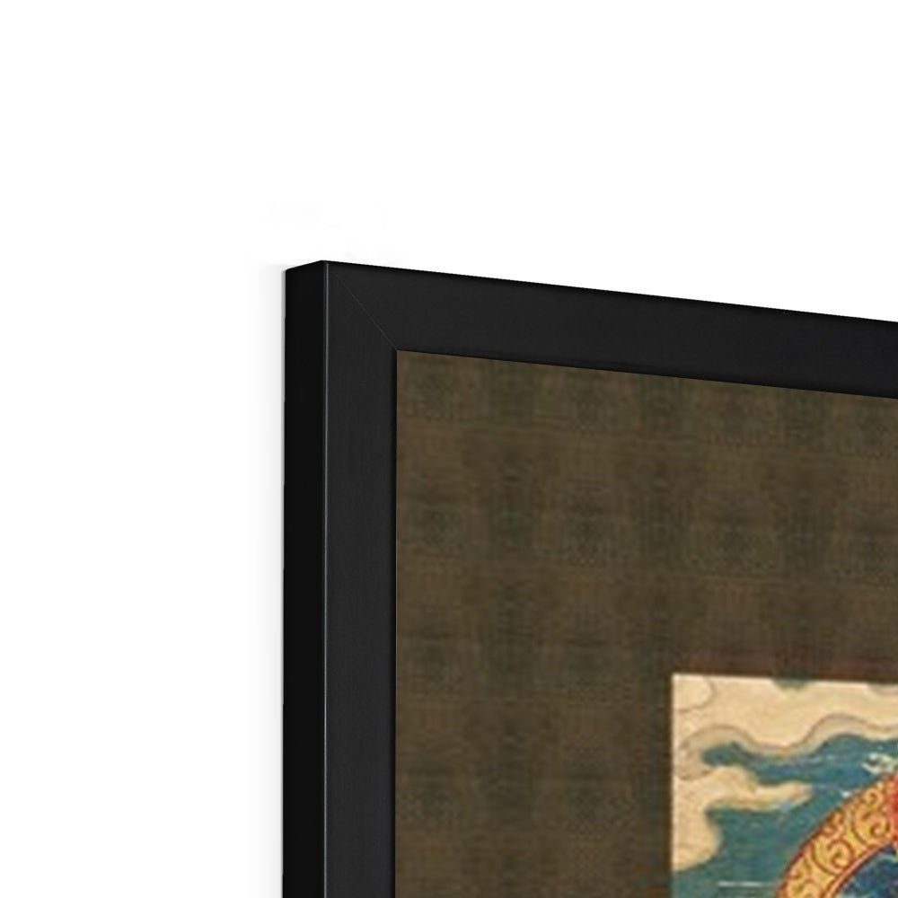 Vajrayogini Tibetan Buddhist Vajrayana | Female Meditation Deity, Tantric Dakini Framed Art Print