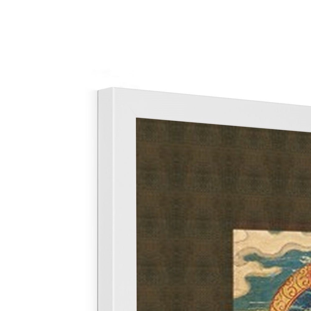 Vajrayogini Tibetan Buddhist Vajrayana | Female Meditation Deity, Tantric Dakini Framed Art Print