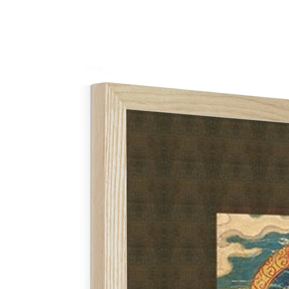 Vajrayogini Tibetan Buddhist Vajrayana | Female Meditation Deity, Tantric Dakini Framed Art Print