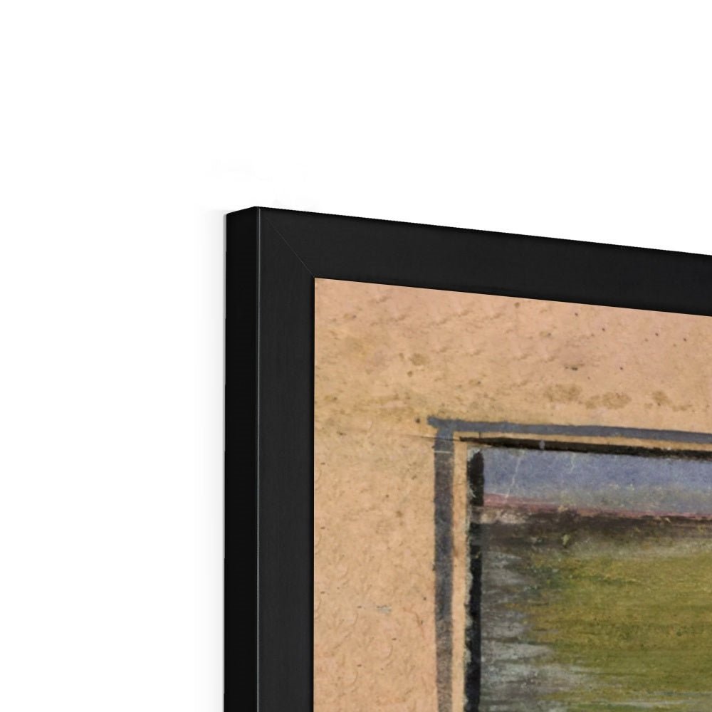 Vishnu Churning of the Ocean of Immortality | Devas and Asuras, Mount Mandara | Divine Hindu Mythology | Superb Framed Art Print