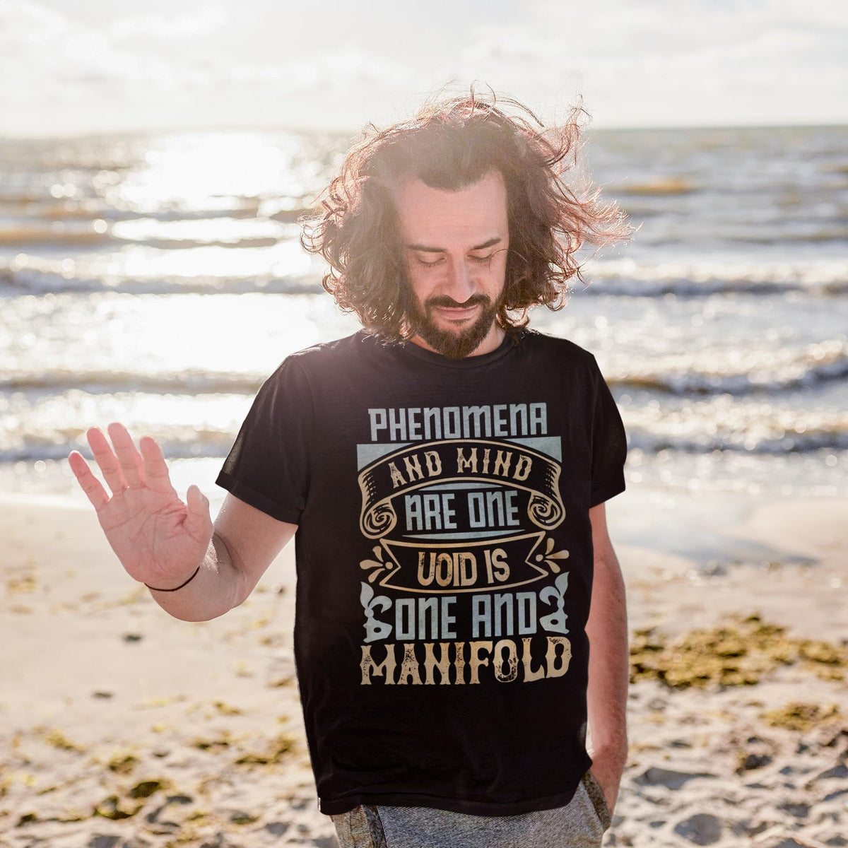 Zen Interbeing Emptiness Void Wisdom | Buddhist Diamond Sutra | Thich Nhat Dharma Heart Mind Graphic Art T-Shirt